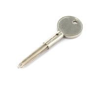 Securit Y Bolt Key in Silver Securit Silver