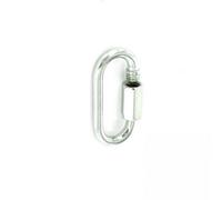 Securit Zinc Plated Quick Link (Pack Of 2) Silver (6mm)