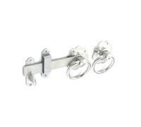 Securit Zinc Plated Ring Gate Latch in Silver Securit Silver