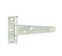 Securit Zinc Plated Tee Hinge (Pack Of 10) Silver (100mm)