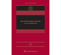 Securities Regulation: Cases and Materials (Aspen Casebook)