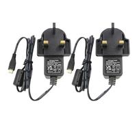 Security-01 2-Pack AC to DC 5V 2A Micro USB Power Supply Adapter for Security Camera IPC