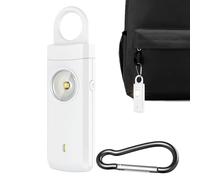 Security Alarm - 130dB Personal Alarm Keychain with Flashlight Rechargeable Type C Self Defense Device | Safety Protection Devices For Women,