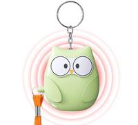 Security Alarm Keychain - 130db Personal Safety Alarm | Compact Self Defense , Cute Portable Keychain with Led Light , Battery Powered Emergencyy Siren for Women Girls Ladies