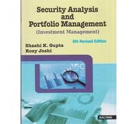 Security Analysis & Portfolio Management (Investment Management), 6th ed.
