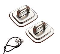 Security Anchor Base Plate for Keyed or Combination Cable Locks,Desk Mount Anchor Accessory for Cable Locks