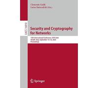 Security and Cryptography for Networks: 15th International Conference, SCN 2026, Amalfi, Italy, September 14-16, 2026, Proceedings (Lecture Notes in Computer Science, 16810)
