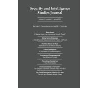 Security and Intelligence Studies Journal: Volume 1 Number 1