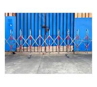 Security Barrier,Expandable Portable Barricade Gate - Retractable Traffic Fence for Construction, Safety Control, Crowd Management (1.2x5m) - Ideal for Outdoor Events and Work Zones