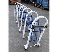 Security Barrier,Stainless Steel Mobile Traffic Barrier, Heavy Duty Expandable Fence with Casters, Flexible Safety Gate for Airport, Driveway, Nursery - 300x43x100cm