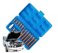 Security Bit Set 15 Piece S2 Steel Magnetic Tamper Proof Universal