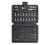 Security Bit Set Heavy-Duty Tool with 1/4-Inch Adapter | Slotted Hex Security Screwdriver Bits for Mechanics Technicians Car Repair Tight Space Projects