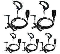 Security Bodyguard 1 Pin 2.5mm Headset Compatible with Motorola TLKR | Compatible with Motorola TLKR T60 T61 T62 T81 T80 T82 Extreme Hunter