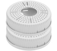 Security Camera Ceiling Mount Bracket White Plastic 2pcs