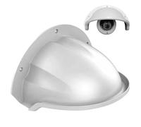 Security Camera Cover - 27 cm Waterproof Visor | Protective Housing for Domes | Wall Sunshade for Ring Y, Reduces Glare and Protects from the Elements