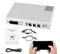 Security Camera Fuse Battery - Rechargeable Bank for Continuous | Compact Portable Unit for Router Speaker Monitoring, Intelligent Devices Charger