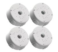 Security Camera Junction Box, 4X Waterproof Junction Boxes For Surveillan-ce Cameras, Unive-rsal Junction Box Deep Base, Hide Cable Junction Box, Camera Cover For Wall Ceiling