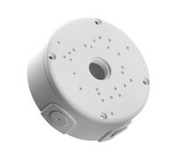 Security Camera Junction Box - Deep Base Junction Box Black Camera Junction Box Waterproof Hidden Cable Junction Box for Bullet Security Cameras Solid