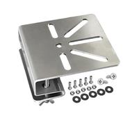 Security Camera Mount - 5.12 Inch Stainless Steel Wall Bracket | Solar Panel Adjustable Mounting Arm for Čcťv | Waterproof Drainage Čcťv Bracket for Indoor Outdoor. Heavy Duty.