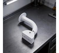 Security Camera Mount, Aluminum Alloy Wall Bracket, T-Shaped Holder for CCTV IP Dome Cameras, 180 Degree Rotatable Adjustable Angle, Indoor Outdoor Home Security System Installation