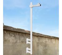 Security Camera Mount Bracket, Adjustable for Outdoor Pole and Wall Installation, Solves Monitoring Angle Issues, Durable and Versatile Design