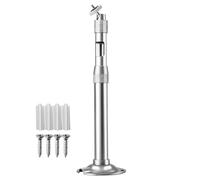 Security Camera Mount: Extendable Mounting Pole, Sturdy Fixing | Adjustable Bracket with Adjustable Angle for Easy Installation at Home, Hotel, Shop, Garage and Office