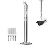 Security Camera Mounting Bracket: Durable Wall Pole, Extendable Camera Arm | Adjustable Sturdy Bracket Design, Secure Mounting Solution for Security Cameras in apar