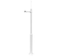 Security Camera Mounting Bracket Extender Pole, Outdoor Surveillance Camera Ground Mount Stand, Weatherproof Metal Support for Security Monitoring