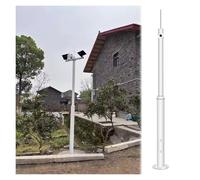 Security Camera Pole Outdoor, Universal Floor Holder for Outdoor Security Cameras, Multi-Section Design for Residential Front Door Monitoring