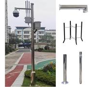 Security Camera Pole Outdoor, Universal Surveillance Camera Stand for Residential and Commercial Use