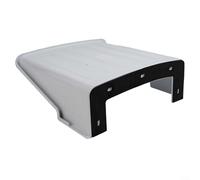 Security Camera Roof Cover Dust Protection White(2pcs) | Hard-wearing plastic, deflects rain and wind, fits and dome cameras, white finish, easy clean