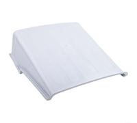 Security Camera Shelter Waterproof Rain Shield Case for Dome CCTV Cameras Sun Glare Reduction Strong Wind Defense White 27cm Length(1260 in white)