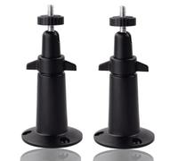 Security Camera Wall Mount Bracket, 2 Pack Black