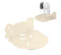 Security Camera Wall Mount Holder - Streaming Media Devices Storage Shelf - No Punching Media Players Wall Mount Organizer Stand for Home, Kitchen, Bedroom