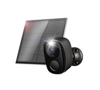 Security Cameras Wireless Outdoor 2K 3MP Battery Powered WiFi Camera AI Motion Siren Spotlight Color Night Vision IP66 Waterproof(BW4-BT Solar TF64G)