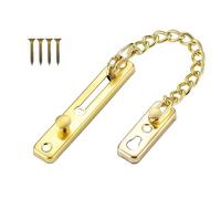 Security Chain Door Lock, Door Chains for Front Door Door Chain Lock Stainless Steel Security Guard Latch(OneColor)