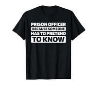 Security Correction - Prison Officer T-Shirt