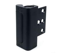 Security door bolt lock for indoor use, aluminum material, designed to provide strong reinforcement against kicking and prying with tamper proof mechanism