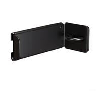 Security Door Lock with Right Angled Mechanism and Keypad Entry for Home Interior Doors Bedroom Cabinets (Black)