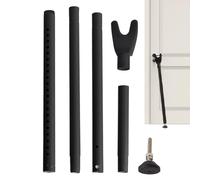 Security Door Stop, Reinforced 600G Iron Telescopic Pole | Adjustable Retractable Lock 105cm | Portable Anti Theft Emission Increases Safety For Habitac