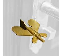 Security Door Stops - Stainless Steel Door Stopper, Adjustable Security Door Wedge | Anti Slip Door Stopper, Enhanced Home Security Prevent Front Door Stop No