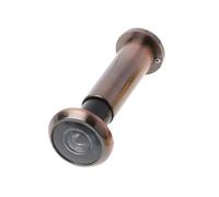 Security Door Viewer Peephole for Front for w/Privacy Cover Optical Glass L Drop Ship for Home Office(Bronze)