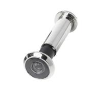 Security Door Viewer Peephole for Front for w/Privacy Cover Optical Glass L Drop Ship for Home Office(Silver)