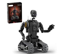 Security Droid Building Blocks Set, 588 PCS Mech Robot Building Kit With RC, Creative Action Figures Robot Bricks Model Toy, Home Office Decor, Gifts for Adults and Fans
