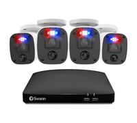 Security DVR System with 256GB SD Card, 4 PRO-2KMQB Cameras