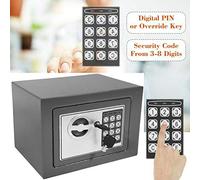 Security Electronic Digital Safe Box Password Case 4.6L Electronic Password Security Safe Money Cash Deposit Box Safety