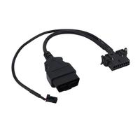 Security Gate Bypass OBD2 Cable, Black PVC Security Gate Bypass OBD2 Cable Compatible with Dodge Cummins Ram 1500 & 2500 2018-2020