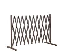 Security Gate Pet Baby Metal Barrier Garden Indoor Outdoor Expandable 3.3M