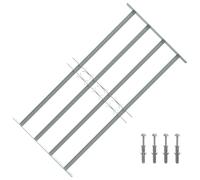 Security Grille for Windows Safe Adjustable Multi Sizes Multi Models vidaXL