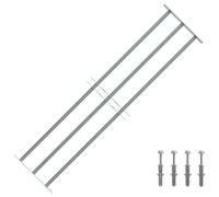 Security Grille for Windows Safe Adjustable Multi Sizes Multi Models vidaXL